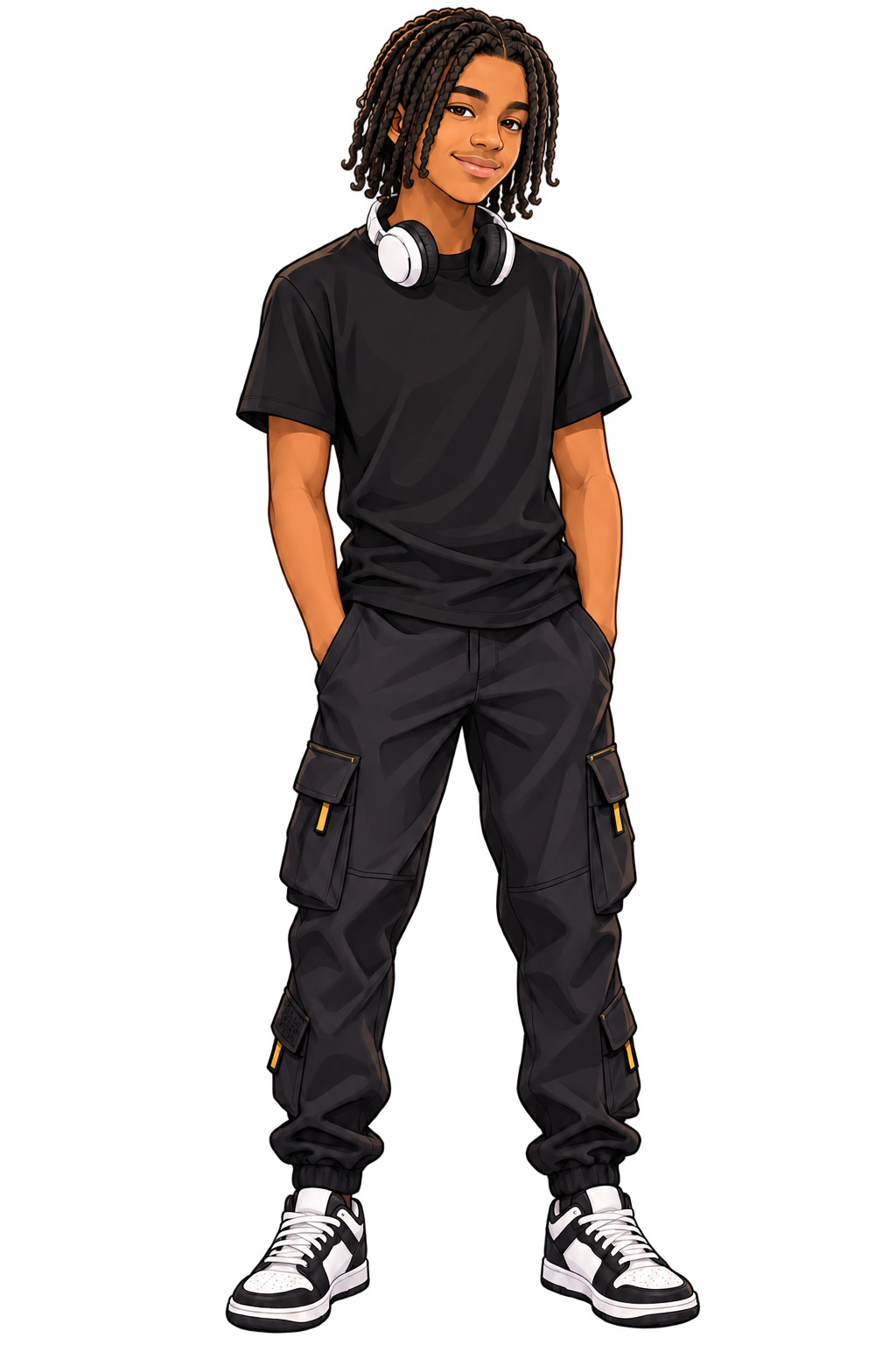 Cartoon Renae ready for a teen life-skills challenge